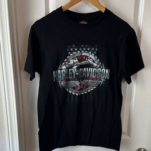 Harley-Davidson Black and Silver Star Tee